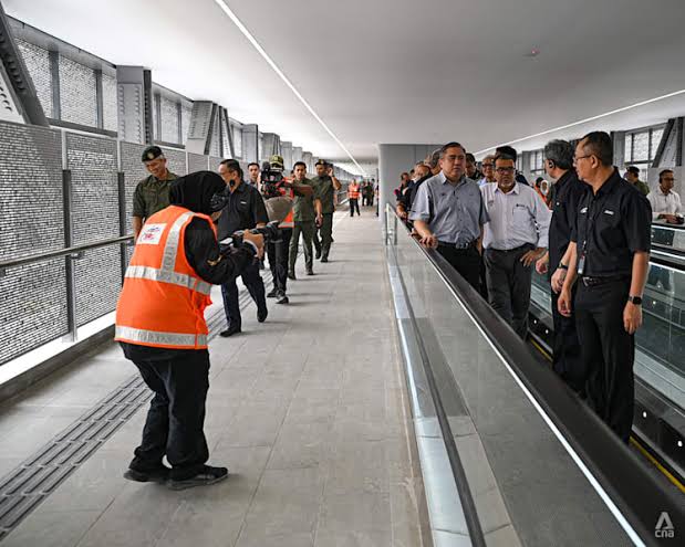 Malaysia's Transport Minister announces RTS Link’s Bukit Chagar station will connect directly to KTM trains, buses, and taxis