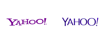 This was a finalized logo after 30 days of. Brand New New Logo For Yahoo Designed In House