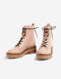 Lace Up Ankle Boots With Zip All Stradivarius Indonesia Bot Savas Botlari Kadin Bot Modelleri