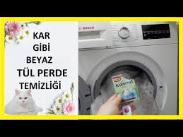 Tül perdeleriniz makineden çıktığında eskisinden çok daha beyaz oluyor. Kar Gibi Beyaz Tul Perde Temizligi Tul Perde Temizligi Nasil Yapilir Perdetemizligi Youtube