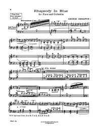 Rhapsody In Blue Original Sheet Music By George Gershwin Gershwin Music Sheet Music