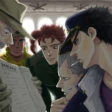 Joseph Avdoul Kakyoin Polnareff Jotaro Jojo Bizzare Adventure Jojo Bizarre Jojo Stardust Crusaders
