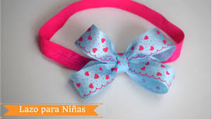 Como hacer lazos de ninas. Como Hacer Lazos Para Ninas Con Cinta Delgada Novocom Top