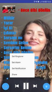 Jul 04, 2021 · muğla'nın marmaris ilçesindeki bir eğlence merkezinin açılışında sahne almak üzere anlaşmaya varılan ünlü şarkıcı irmak arıcı konsere çıkmadı. Irmak Arici Musics Soundtrack For Android Apk Download