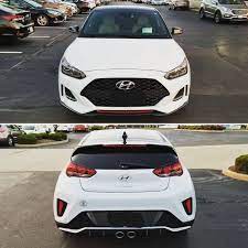 My New Baby 2019 Chalk White Hyundai Veloster Turbo Ultimate Veloster Secondgen Ultimateturbo Hyundai Veloster Veloster Turbo New Baby Products