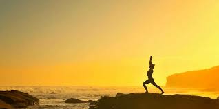 10 poses for your morning yoga flow by shannon yrizarry july 02, 2019 it's important to start your day off on the right foot, but it's even better to start off on both feet with a little morning yoga in the comfort of your own home! Sunrise Yoga At Cathedrals Beach Visit Galicia In 2017 A World To Travel Girl Vs Globe