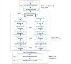 trial flow chart chm chinese herbal medicine sfc