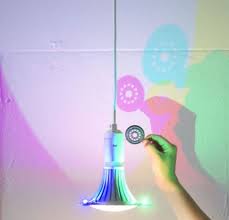 Light Bulb Casts Colored Shadows Video Colored Shadow Light And Shadow Light Bulb