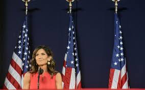 She's the republican governor of the mount rushmore state and an increasingly serious contender for the 2024 republican presidential nomination—if donald trump gets out of her. Gov Kristi Noem Aims To Lure Virus Weary Minnesota Businesses With Ad Campaign Duluth News Tribune