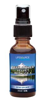 Lifesource Vitamins Deer Antler Igf 1 Spray New Improved 2 Fl Oz Proven Ingredients To Give Maximum Results