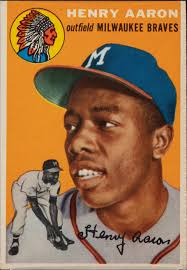 7 Hank Aaron Baseball Cards: Auction Block Home Runs