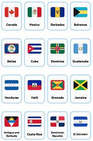 16 Free North American Countries Printable Flashcards Made From Emoji Choose From Small Medium And Large S Printable Flash Cards Geography For Kids Flashcards