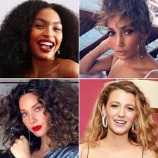 Celebs With Curly Hair Perms Spirals Natural Coils Hair Trend