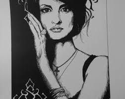 Penelope Cruz Art Print, Movie Star Art Poster, Penelope Cruz Poster,  Penelope Cruz Portrait, Movie Wall Decor, Penelope Cruz Canvas Art