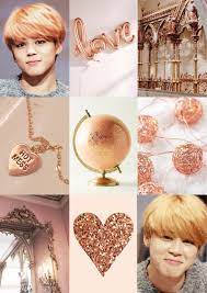 Scopri ricette, idee per la casa, consigli di stile e altre idee da provare. Bts Moodboards Rose Gold Jimin Aesthetic Wallpaper Version