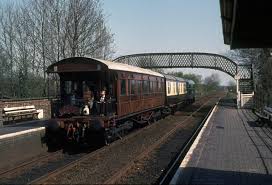 through Meldreth Station ...