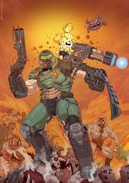 Doom Eternal Crossover Animal Crossing Fan Art Doom Videogame Doom Demons