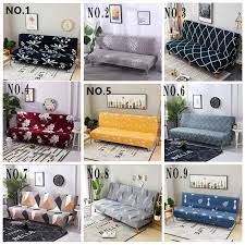Uk armless sofa slipcover stretch bed protector elastic folding couch cover 12 57 pic velvet thick plush case home furniture diy slip covers futon bortexgroup com full soft removable 14 70 armchair suite. Sofa Bed Cover Elastic Couch Armless Sofa Cover Protector Mat Shopee Malaysia