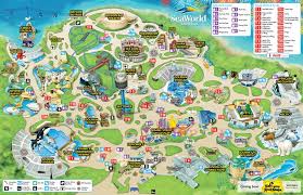 Park Map Seaworld San Diego Seaworld San Diego San Diego Map San Diego California Vacation