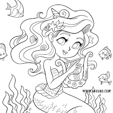 Mermaid coloring and drawing book app is designed for everyone to introduces coloring concept. Pin On Kat Uno S Illustrations And Design