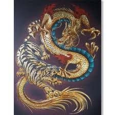 As of the 17th century japanese painting was also. Buy Dragon Art Paintings Online Royal Thai Art