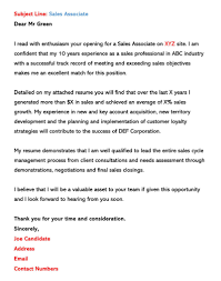 Dear ronald, as i mentioned during our recent phone conversation, we have offered our marketing associate position to a different candidate. Sample Email Cover Letters Examples How To Write And Send