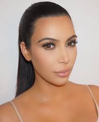 Tutorial Sleek Ponytail Kim Kardashian Makeup Kim Kardashian Makeup Sleek Ponytail