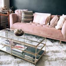 Terrace Coffee Table West Elm Pink Couch Living Room Table Decor Living Room Pink Living Room Decor