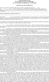 free puerto rico vehicle lease agreement form pdf 123kb 4 page s