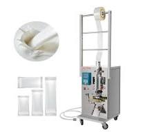 Stand up Pouch with Spout Filling Capping Machine Desktop 4 Nozzles Juice  Water Milk Tea Liquid Filling Machine for Spout Bags