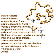 Hágase tu voluntad en la tierra como en el. Padrenuestro 1 Gif 320 318 Frases Espirituales Cadena De Oracion Oraciones