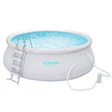 Piscine Autoportee Ronde Grise 4 57 X 1 22 M Oogarden