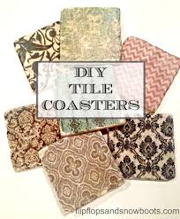 The lovely piece of art looks fantastic. Diy Tile Coasters Dream Design Diy