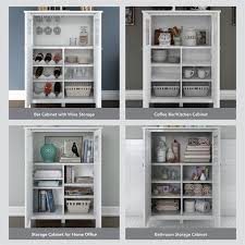 bush furniture broadview bar cabinet