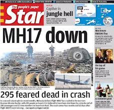 It has a daily circulation of between 290,000 to 300,000. Paperboy On Twitter Mh17 Front Page Of Malaysia S Star Newspaper Staronline Http T Co 5kekfs4tau