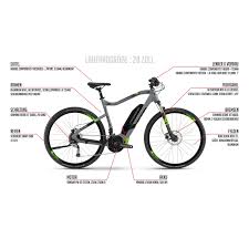 28 Zoll Haibike Sduro Cross 4 0 E Bike Elektro Fahrrad Pedelec 500wh 2 630 91