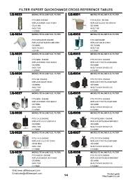 Fuel Filter Crossover Chart Wiring Diagrams