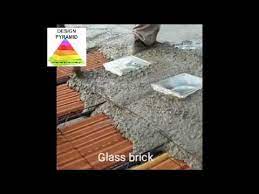 Ceiling glass bricks for roof. Glass Brick Ceiling Fixing In Roof For Natural Lights Youtube