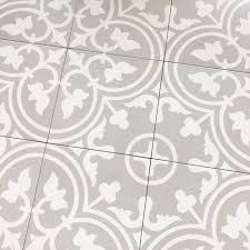 Madeira Soft Grey Patterned Tiles Stone Tile Company In 2020 Grey Tile Pattern Patterned Bathroom Tiles Patterned Floor Tiles