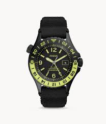 See screenshots, read the latest customer reviews, and compare ratings for world clock gmt. Herrenuhr Limited Edition Fb Gmt Dual Time Silikon Schwarz Le1107 Fossil