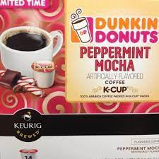 Try not to show off too much. Dunkin Donuts Peppermint Mocha K Cups Peppermint Mocha Coffee Flavor Dunkin Donuts
