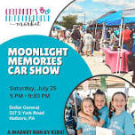Kids Market at Hatboro Moonlight Memories Car Show