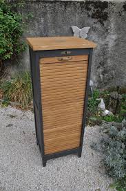Classeur A Rouleau Un Pinceau Une Idee Meuble Classeur Classeur A Rideau Restaurer Des Meubles En Bois