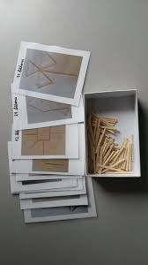 Reproduire Un Modele A L Aide Des Allumettes Motricite Motricite Fine Maternelle