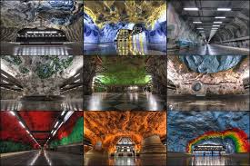 Stockholm Metro Art Gallery Stockholm Metro Art Gallery Systems Art