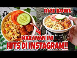 Ide Jualan Rice Bowl Part 2 Makanan Ini Laris Banget Di Instagram Buruan Jualan Youtube Makanan Ide Makanan Masakan Simpel