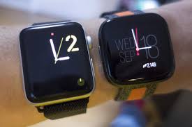 apple watch series 3 vs fitbit versa 2 even a two year old