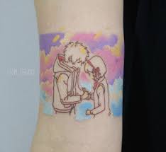 🌌 i watched this like a year ago but someone recently requested i draw something for it! Your Name Is Kawaii Tattoo Sleeve Tattoos Tattoos
