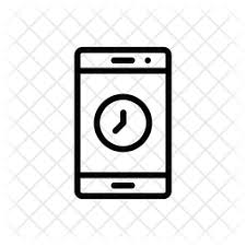 Maybe you would like to learn more about one of these? Free Mobile Clock Line Icon Available In Svg Png Eps Ai Icon Fonts