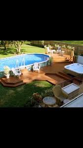 Pin By Teresa Braun On When We Move Backyard Pool Landscaping Above Ground Pool Landscaping Backyard Pool